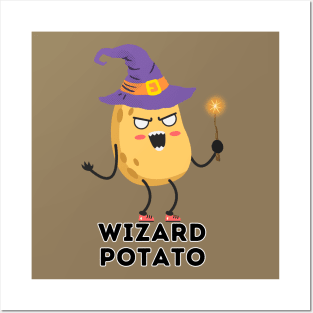 Wizard Potato Posters and Art